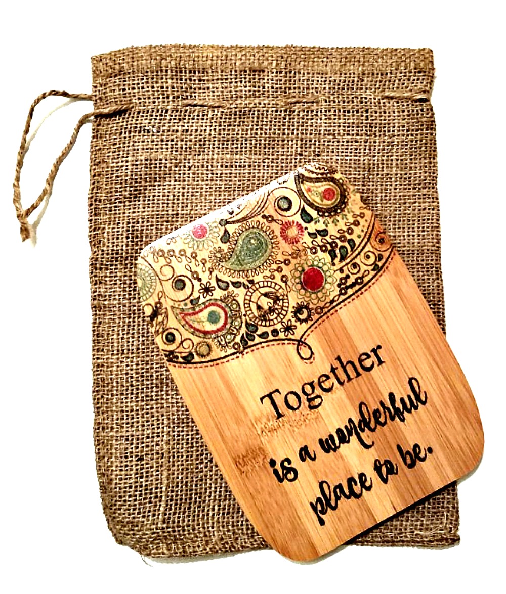 burlap n board